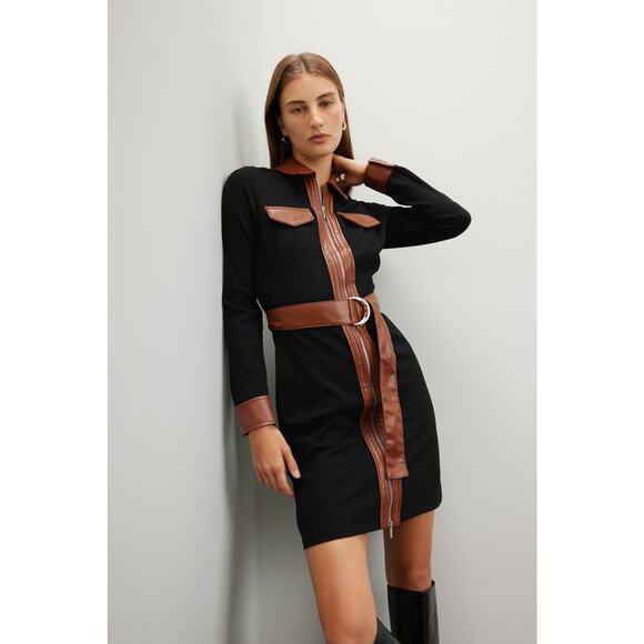 Derek Lam 10 Crosby x RTR Tie Waist Dress - Picture 6 of 11